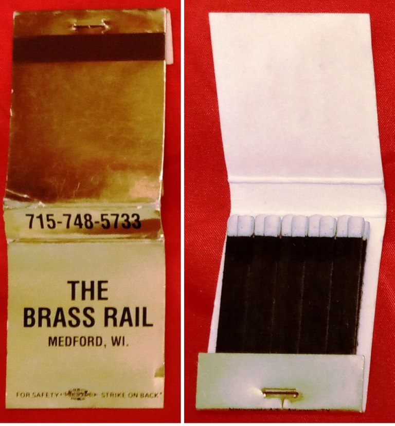 Matchbook – The Brass Rail (Medford, WI)