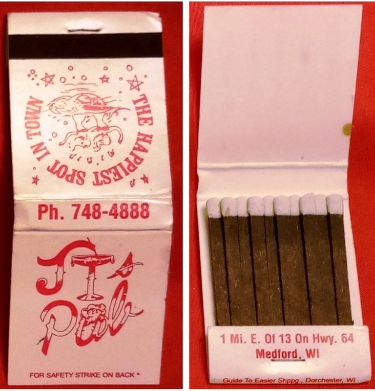 Matchbook – JT’s Pub (Medford, WI)