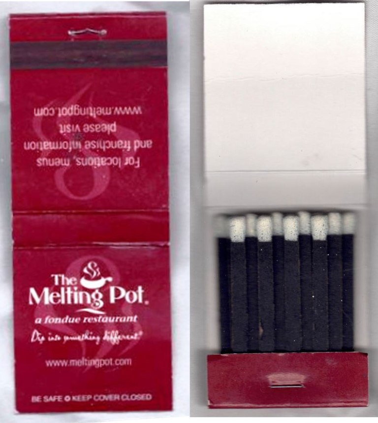 Matchbook – The Melting Pot (Nationwide)