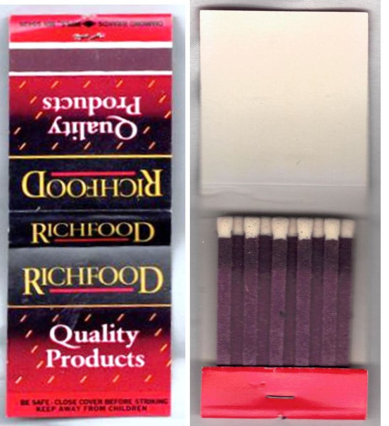 Matchbook - Richmond Quality Products (Nationwide)