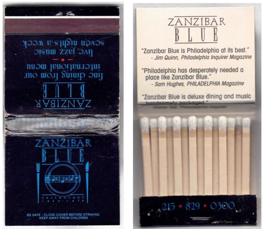 Matchbook - Zanzibar Blue (Philadelphia, PA) 27