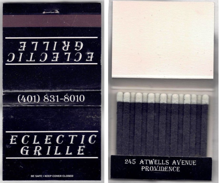 Matchbook - The Electric Grille (Providence, RI)