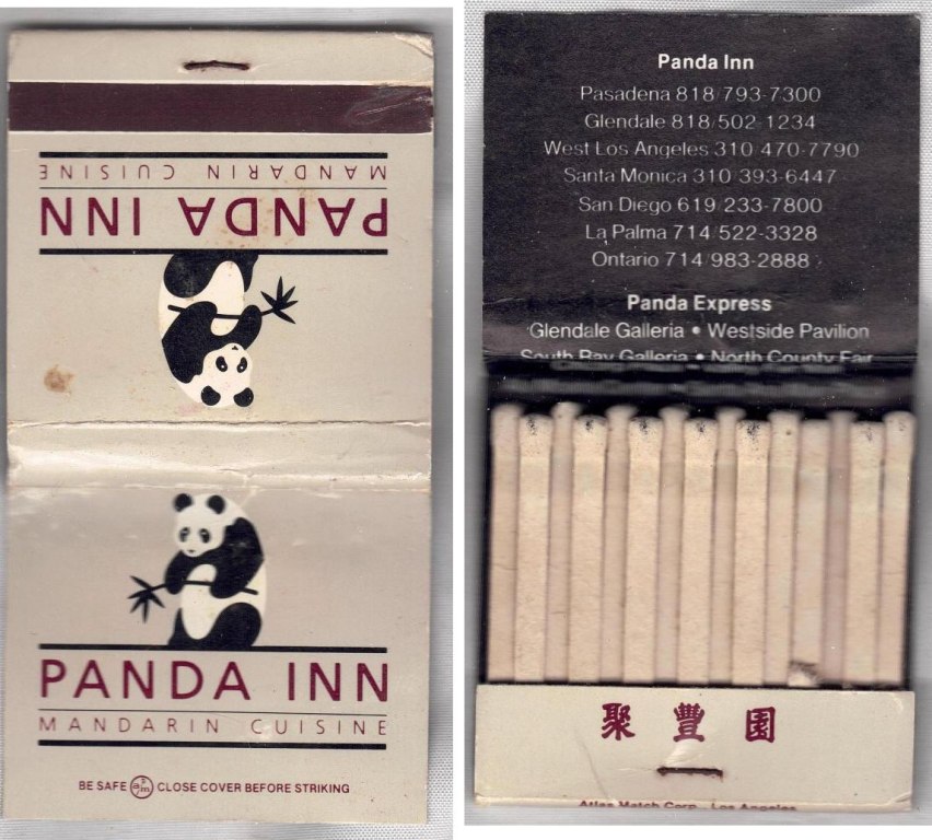 Matchbook – Panda inn (California) 30