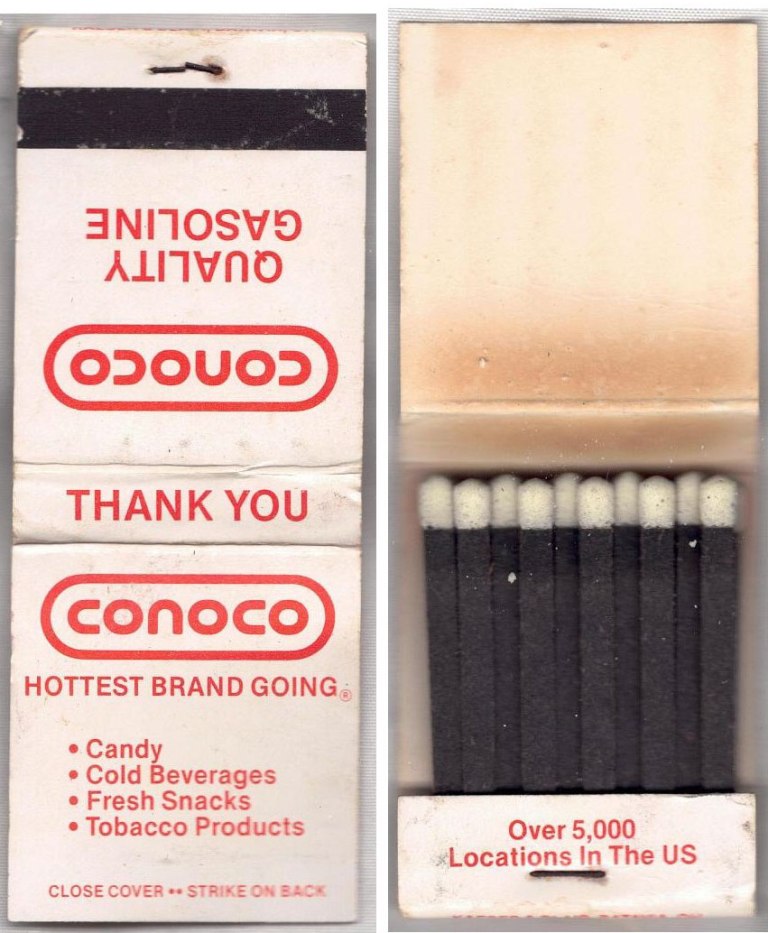 Matchbook – Conoco Gasoline (Nationwide)