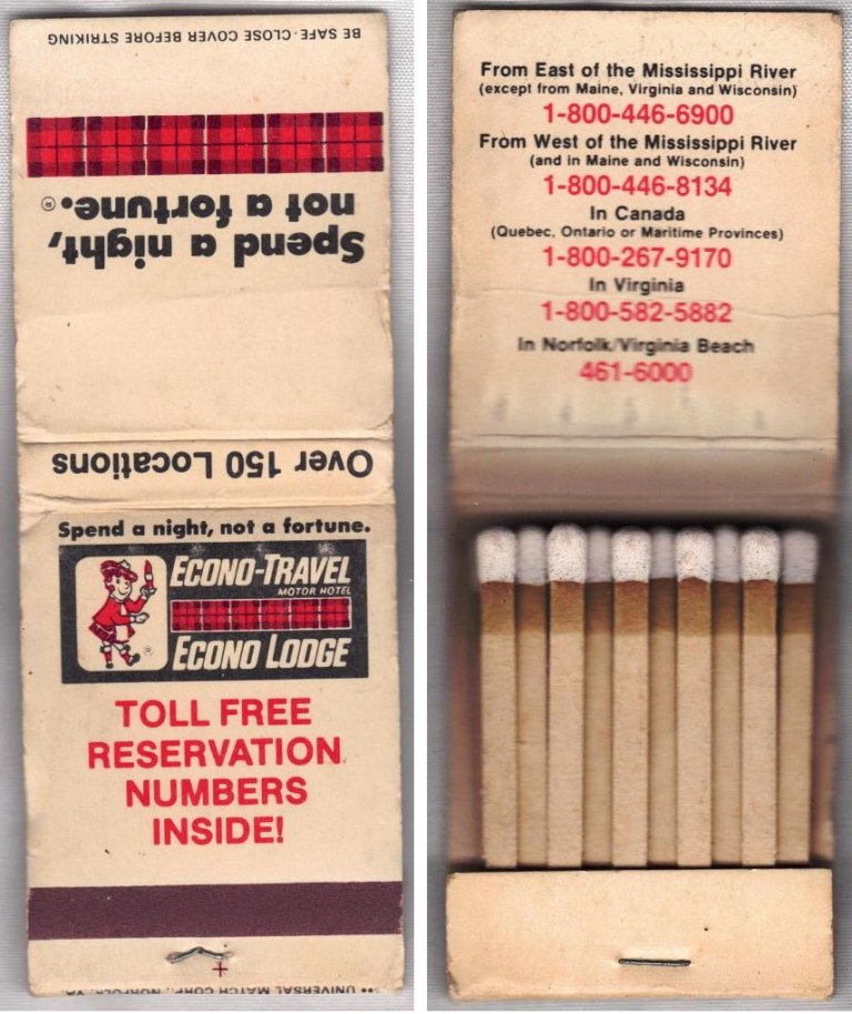 Matchbook – Econo Lodge (Nationwide)