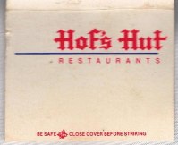 Matchbook - Hof’s Hut Restaurants (California) 30