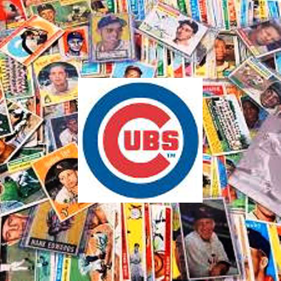 Chicago Cubs - 25 Baseball Card Lot - 1986-95