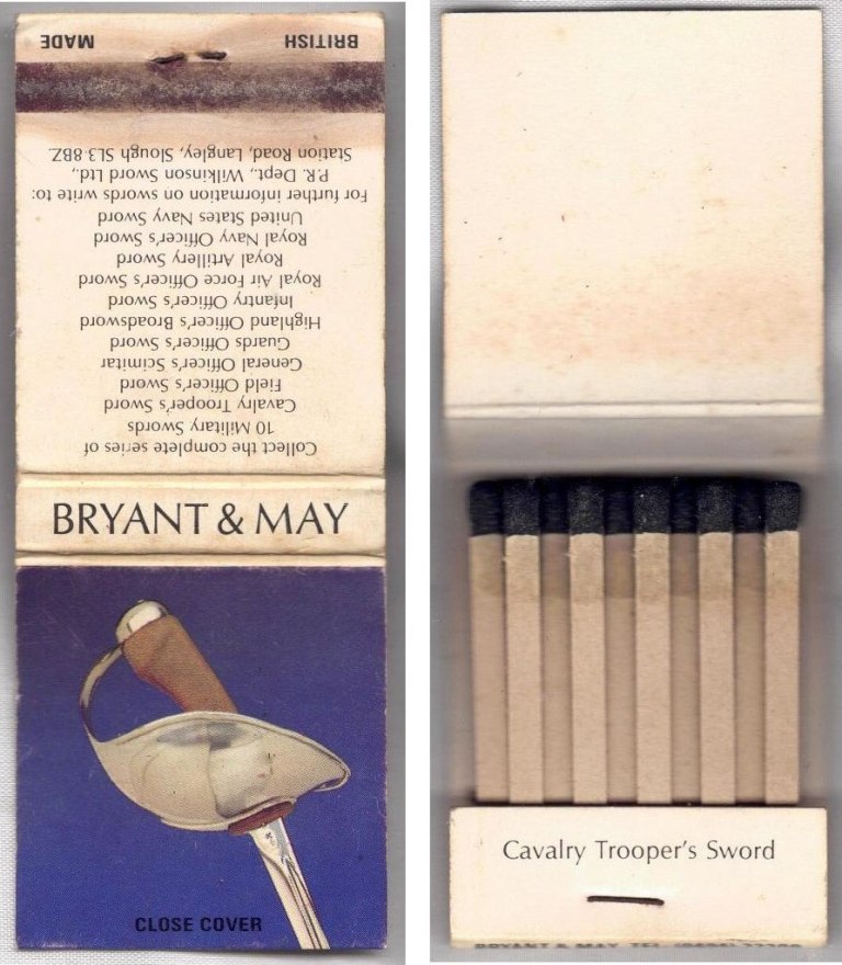 Matchbook - Bryant & May (London, Great Britain)