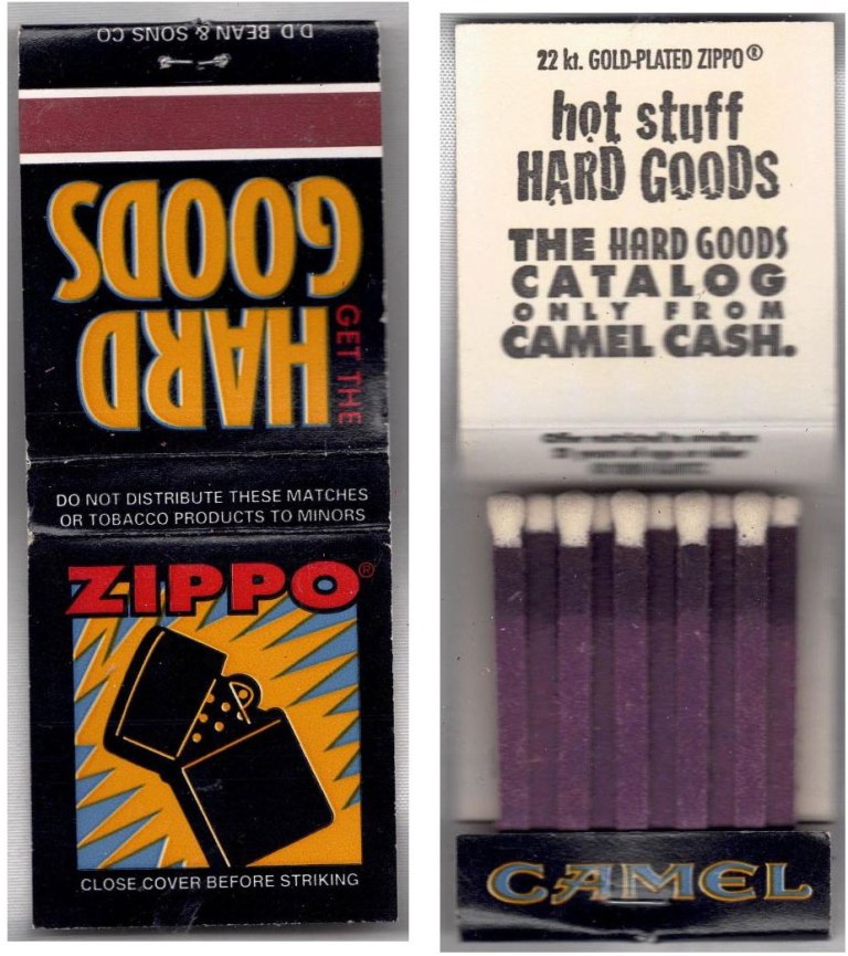 Matchbook - Camel Cigarettes (Worldwide)