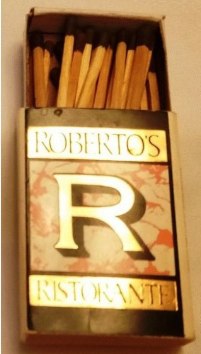 Matchbox – Roberto’s Ristorante in Trump Plaza (Atlantic City, NJ)