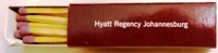 Matchbook – Hyatt Regency (Johannesburg, South Africa)