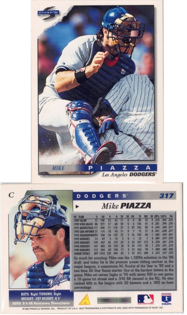 Los Angeles Dodgers – Mike Piazza (317)