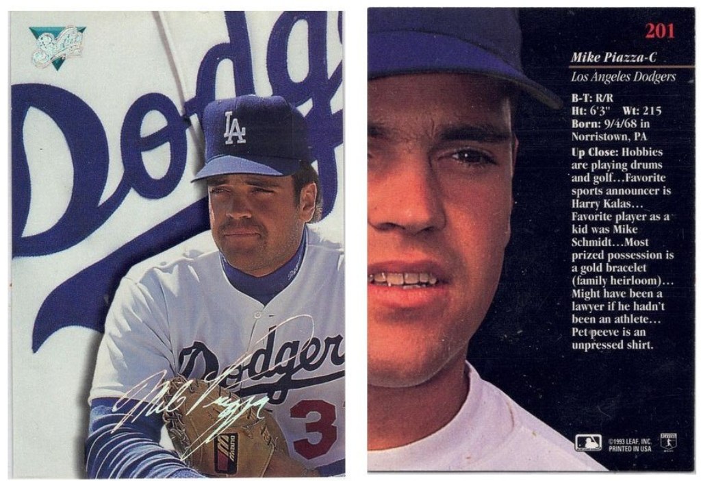 Los Angeles Dodgers – Mike Piazza – Studio (201)