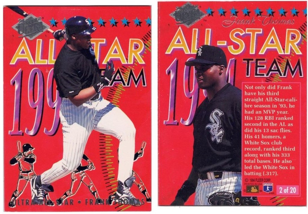 Chicago White Sox - Frank Thomas - Ultra All Star (2)