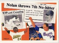 Texas Rangers - Nolan Ryan – 7th No Hitter