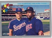 Minnesota Twins – Kirby Puckett & Texas Rangers - Ivan Rodriguez – Power Packs