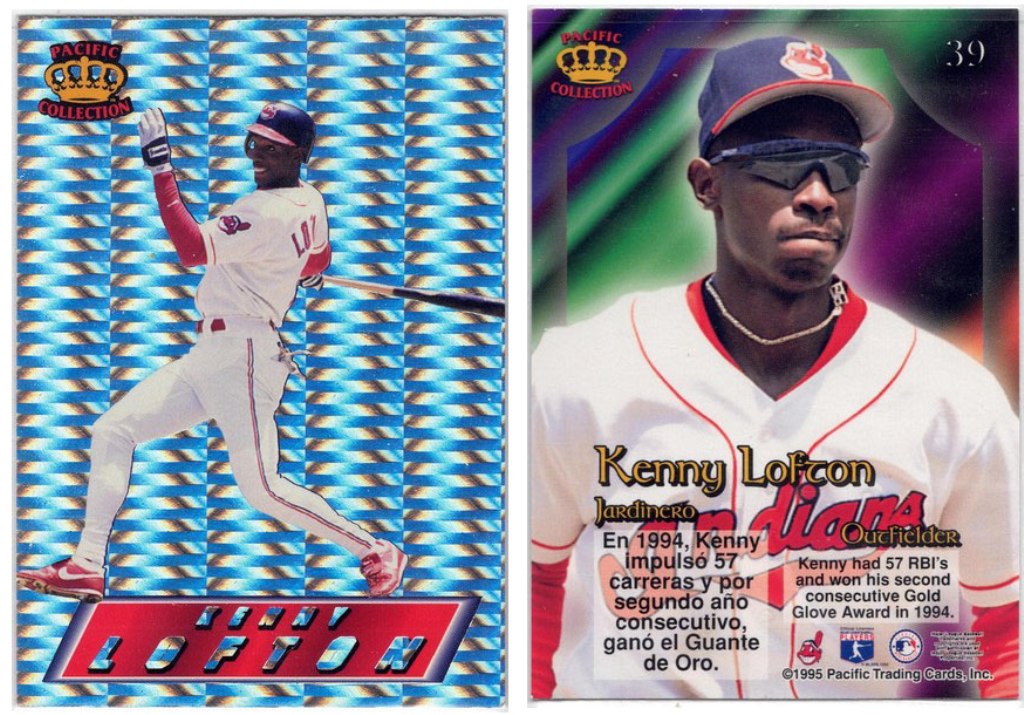 Cleveland Indians - Kenny Lofton -Pacific