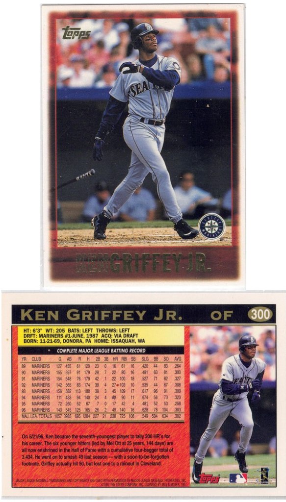 Seattle Mariners - Ken Griffey Jr (300)