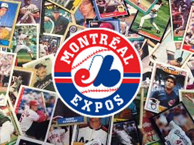 Montreal Expos - 25 Baseball Card Lot - 1988-2001