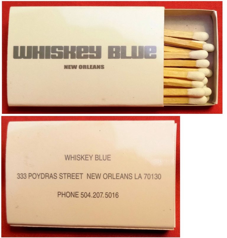 Matchbox – Whiskey Blue Bar (New Orleans, LA)