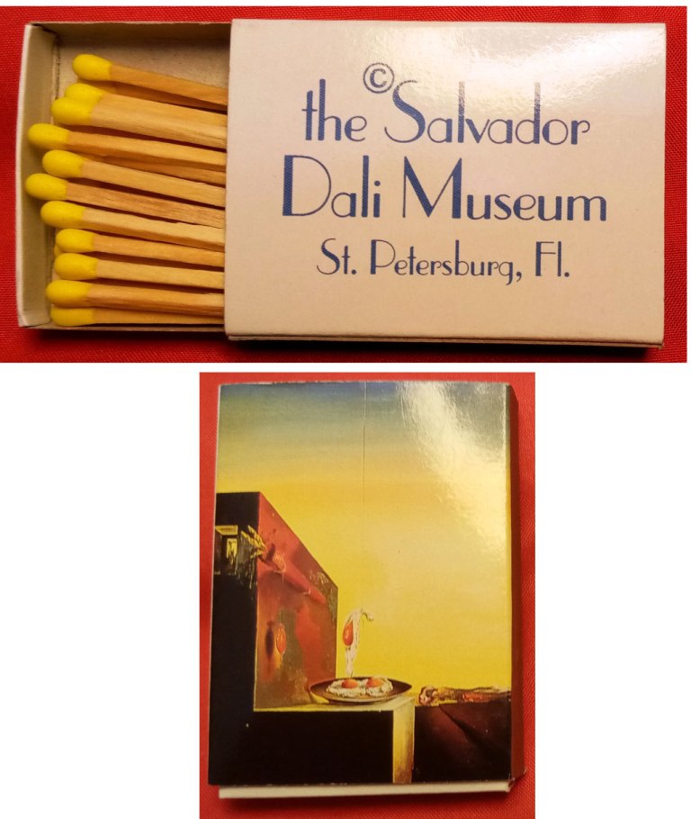 Matchbox – The Salvador Dali Museum - Yellow (St Petersburg, FL)