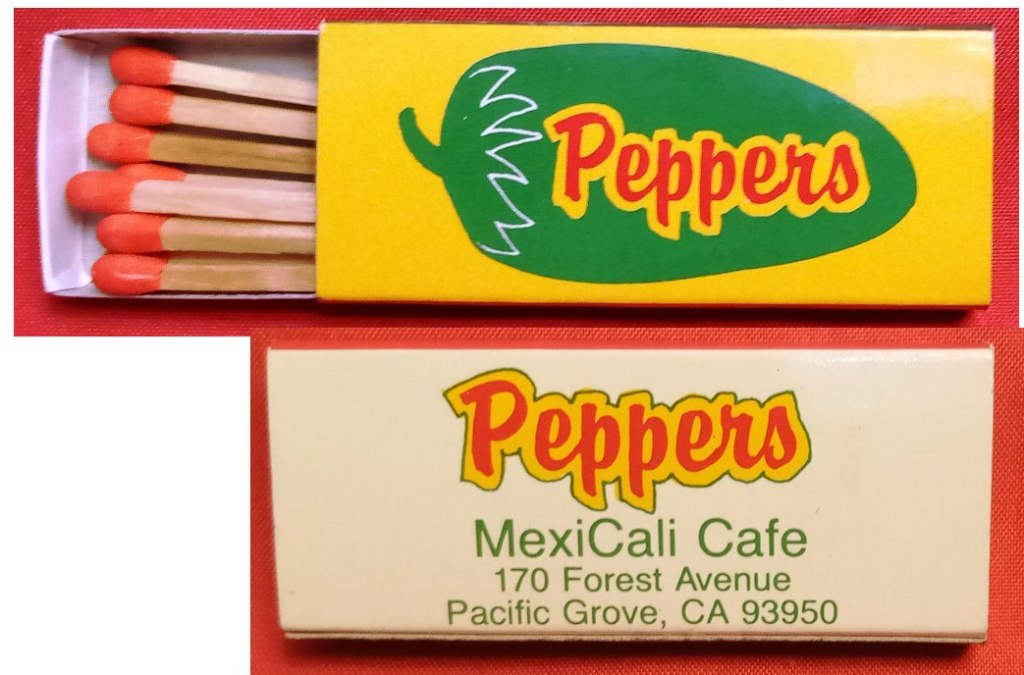 Matchbox – Peppers MexiCali Cafe (Pacific Grove, CA)