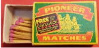 Matchbox – Pioneer Safety Matches (Sweden)