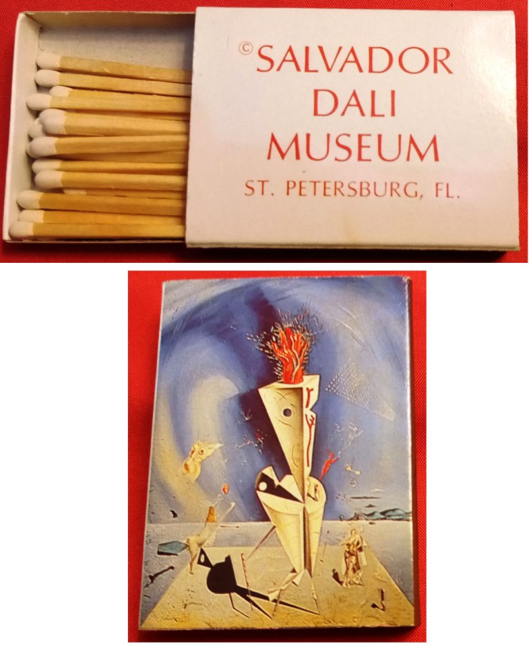 Matchbox – The Salvador Dali Museum - White (St Petersburg, FL)