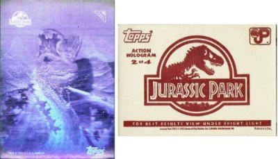 Jurassic Park - Action Hologram (Dilophosaur) - 2 of 4