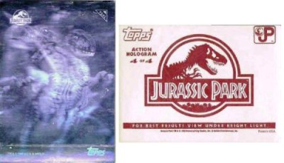 Jurassic Park - Action Hologram (Velociraptor) - 4 of 4