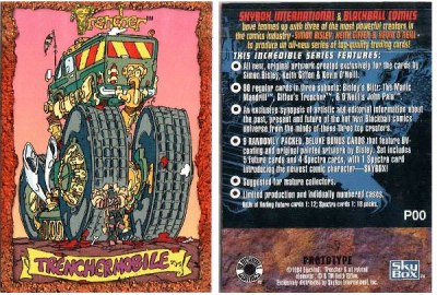 Promo Card - Blackball Comics Trencher Mobile