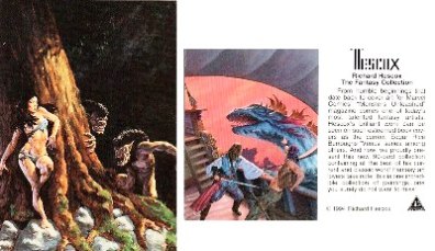 Promo Card - Richard Hescox  “Monsters behind Tree”