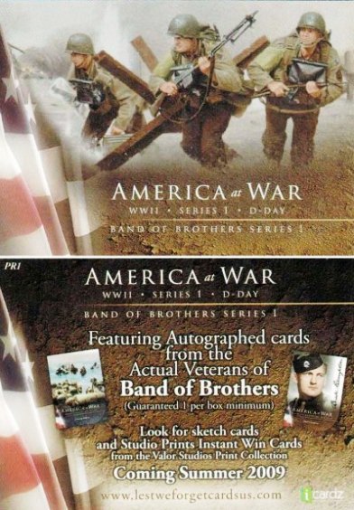 Promo Card - Band of Brothers