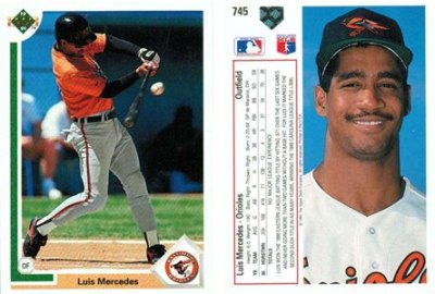 Baltimore Orioles - Luis Mercedes - Rookie Card