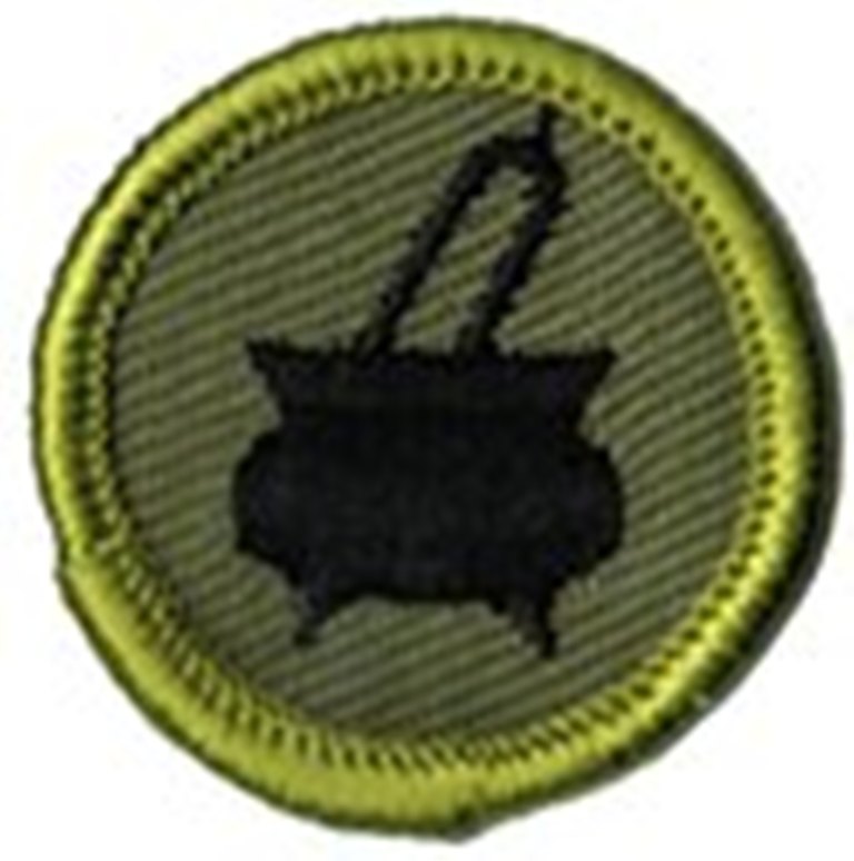 Merit Badge - Cooking (1961 – 1968)