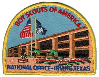 1980 BSA National Office Patch