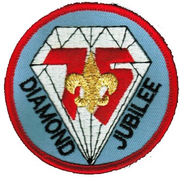 Diamond Jubilee 75th Anniversary Diamond Jubilee Patch