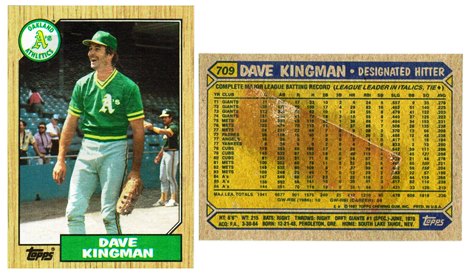 Oakland Athletics - Dave Kingman