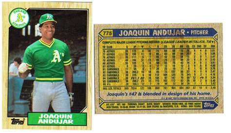 Oakland Athletics - Joaquin Andujar