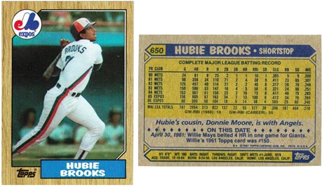 Montreal Expos - Hubie Brooks