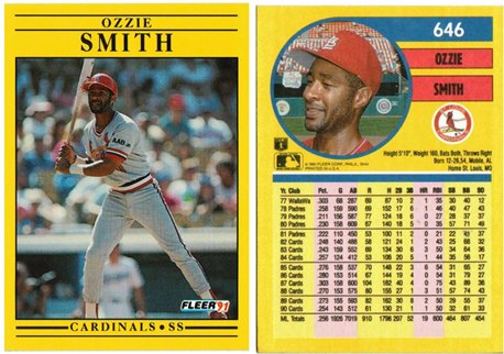 St Louis Cardinals - Ozzie Smith - #10