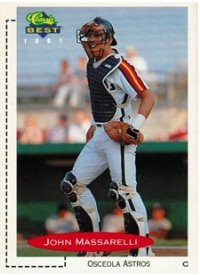 Houston Astros - John Massarelli - Rookie Card